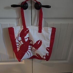 Shiraleah Lobster Cream Tote Bag